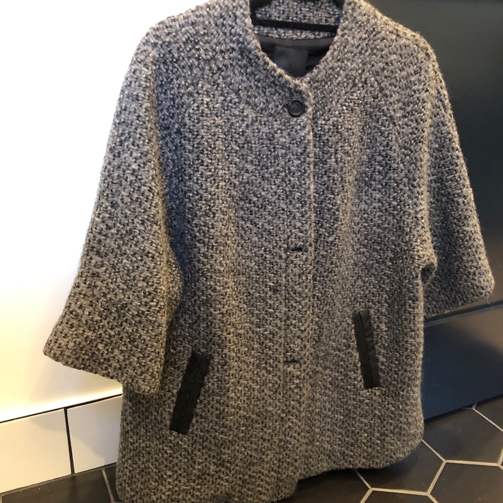 Joie Wool/mohair boucle coat